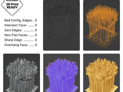 Wheat  Field 3D print model