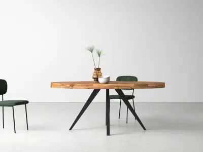 Filicia Dining Table 3D model