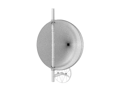 Superluna 197 Wall Lamp 3D model
