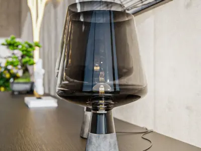 Sunlight and Concrete Blender Interior Free 3D model