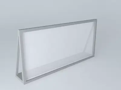 Singualr screen Free 3D model