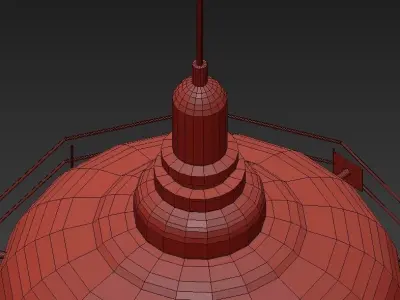 Country Light Cobweb 3D model