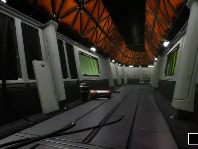 Games Modular Sci Fi Megakit 270 Modular Environment Assets Low-poly 3D model