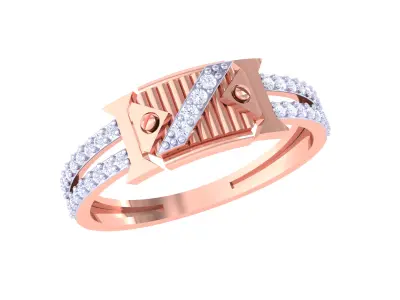 Women Ring  Render 3dm STL OBJ FBX Details 3D print model 413