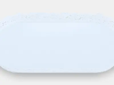 SAMVERKA Candle dish Low-poly 3D model