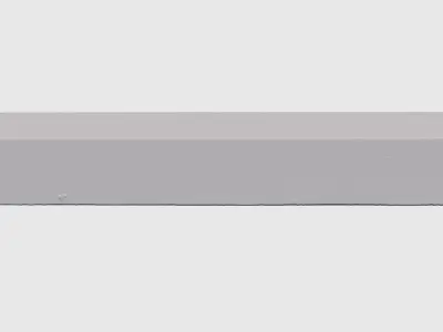 Scuffed Parking Curb-3D Scan 3D model