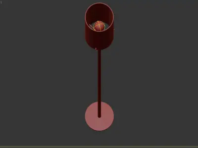 POLVERARA Lampadaire lamp 3D model