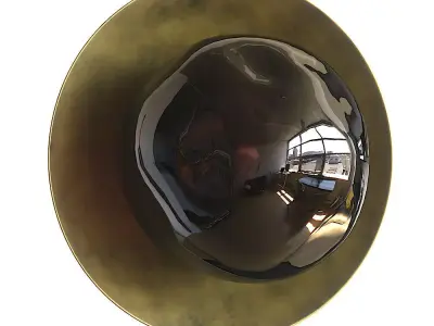 Handle Studio Plate Lamp 3D model