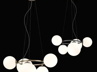 81505x Globo Lightstar Chandelier 3D model