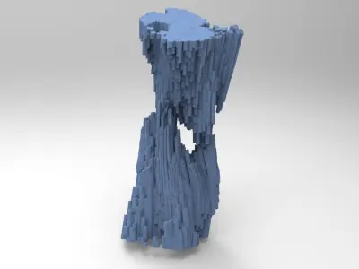 Hansel and Gretel Cliffs 1 3D model