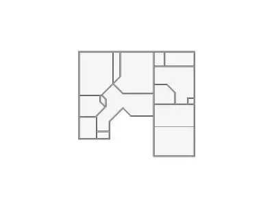 Simple Interior Sketch - 2501-3000 SF - Xactimate - Matterport 3D model