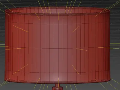 Geo Shade Modern Table Lamp 3D model