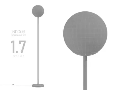 Globe Floor Lamp 3D model