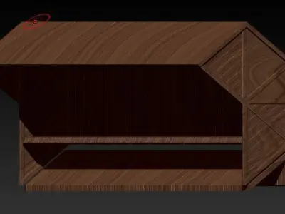 bus station 3 Free 3D model