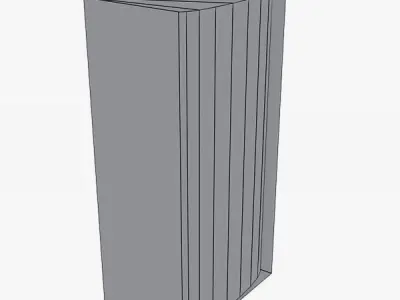 Pepsi Vending Machine Low-poly 3D model