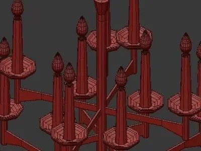 Untitled chandelier 3D model get