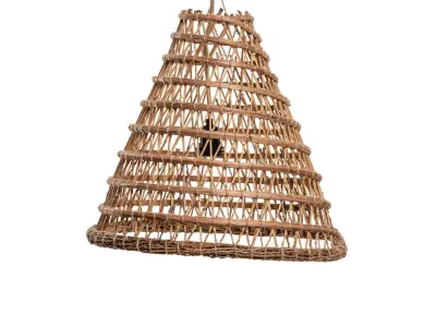 Bamboo rattan lamp Couleur Locale 3D model