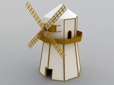 Windmill 3D model order