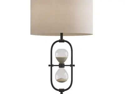 Currey and Company Chronicle Table Lamp Low-poly 3D model