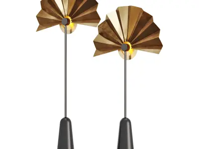 roche bobois negresco floor lamp 3D model