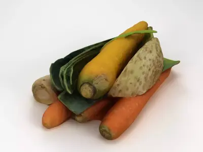 Mirepoix Soup Greens 3D model