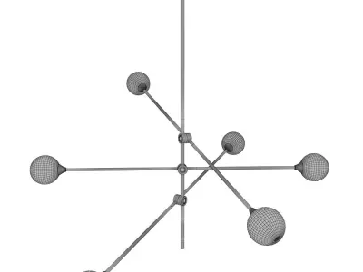 Azzardo Solen 6 AZ4700 3D model