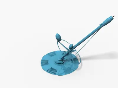 vacuum cleaner 3D model