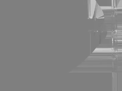 Gas Station prop Low-poly 3D model