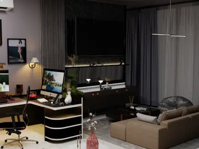 Indoor room 3D model