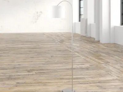 Buendia Arched Floor Lamp 3D model