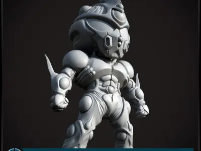 3D printable Guyver Full Body 3D print model