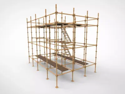 Scaffolding 3D model