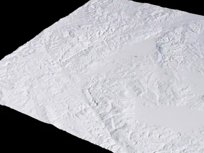 Yuxi China City Landscape 3D Model 3D model