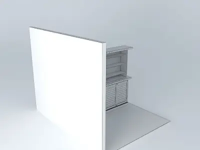 Bar unit 3D model