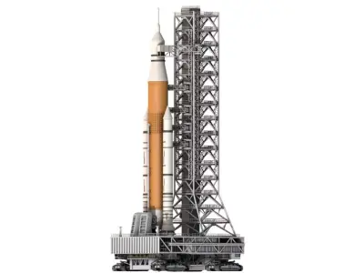 SLS Mobile Launcher Platform 3D model