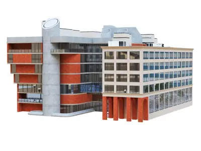 Building 536 Mission steet San Francisco CA 3D model