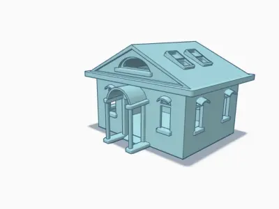 House Model for 3D Printing 3D print model