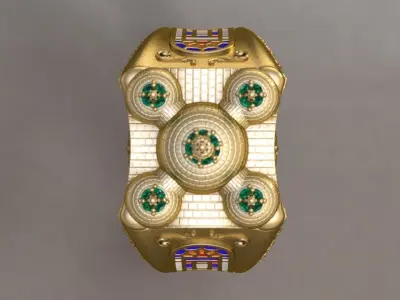 15-kasho ring 3D print model