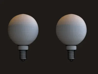 Mini Globe Bulbs 3D model