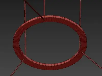 Liang pendant light 3D model