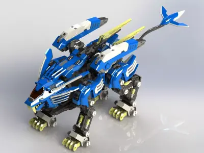Blade Liger AB 3D model