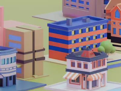 iso city  3D model
