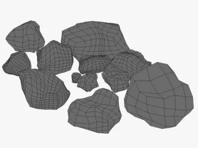 Rocks vol 3 3D model