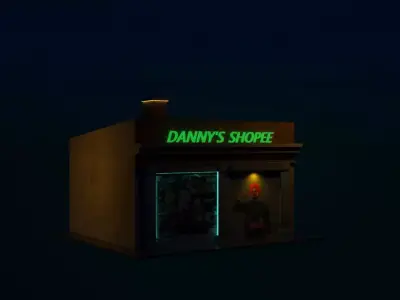 Dannys Shop21 3D model