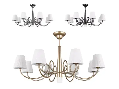 81409x Vortico Lightstar Chandelier 3D model