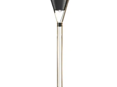 MAICON floor lamp gold 3D model