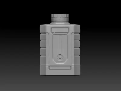 Futuristic Battery - Realistic Model 3D model