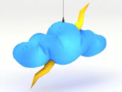 inflatable cloud 3D model