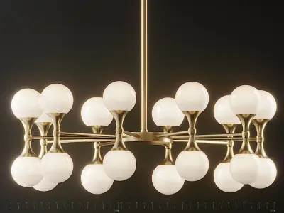 ABERNATHY CHANDELIER from LULU and GEORGIA 3D model