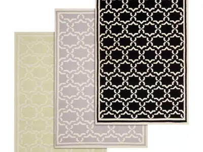Rug Set 120 3D model